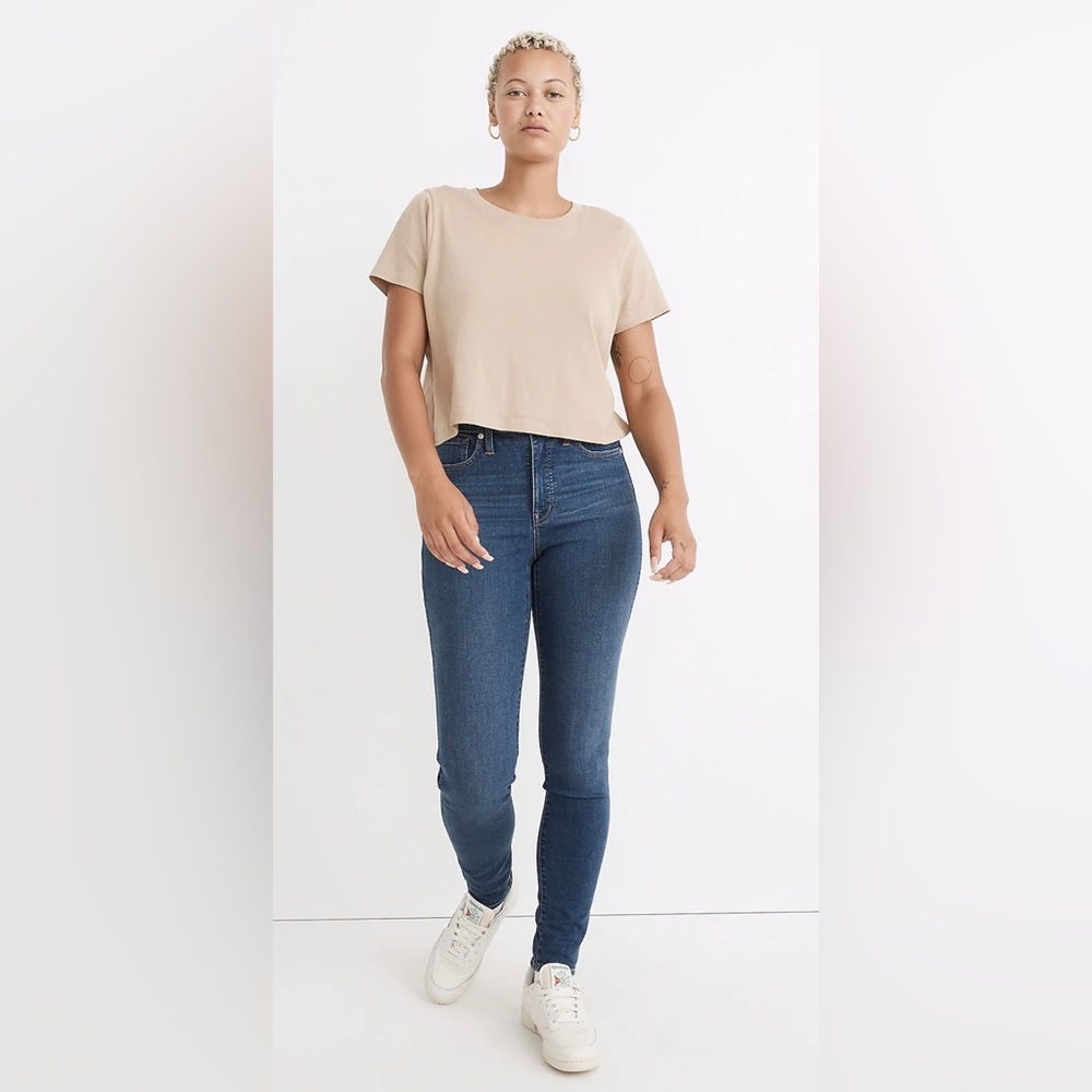 Madewell High Rise Skinny Jeans in Coronet Wash p29